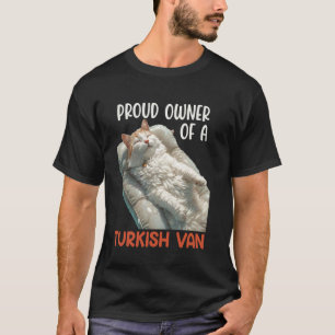 Camiseta Papa Gato ORGULLOSO PROPIETARIO DE UN GATO VAN TUR