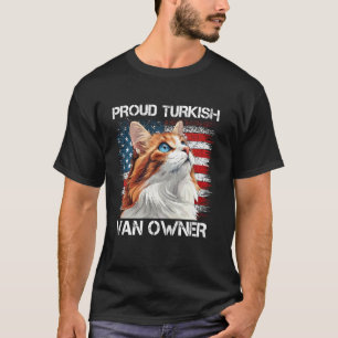 Camiseta Papa Gato ORGULLOSO PROPIETARIO DE UN GATO VAN TUR