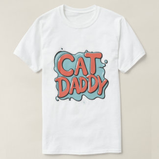Camiseta papá gato, padre amante del gato mascota papá gato