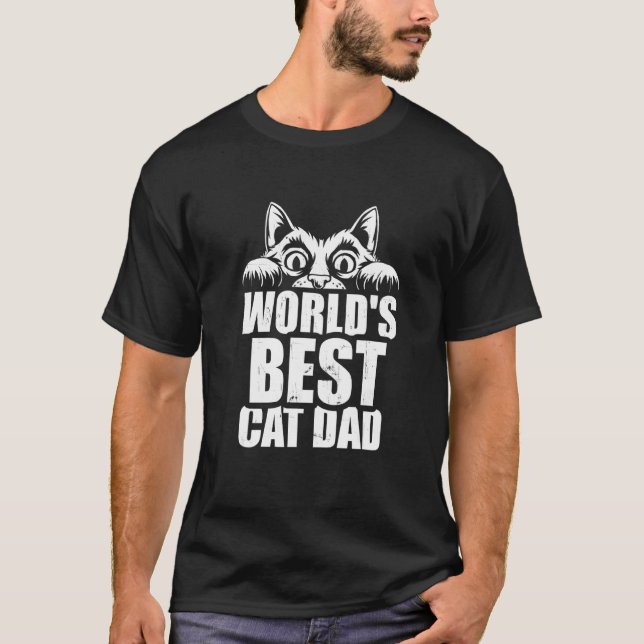 Camiseta Papá Gato   Papi Gato (Anverso)