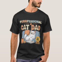 Papá gato profesional - Dia del padre gracioso