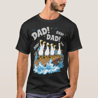 Camiseta Papá Gaviota Humor de Papá Divertido Océano