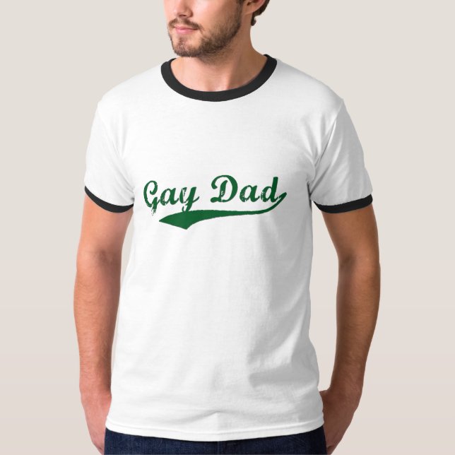 Camiseta Papá gay (Anverso)