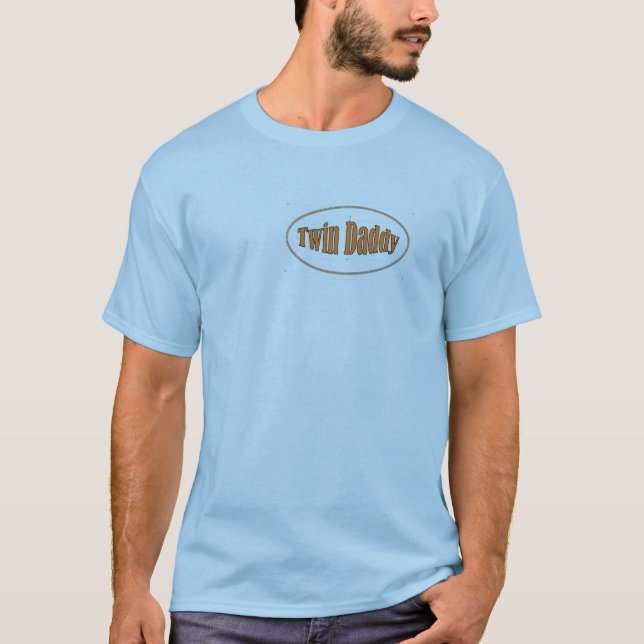 Camiseta papá gemelo (Anverso)
