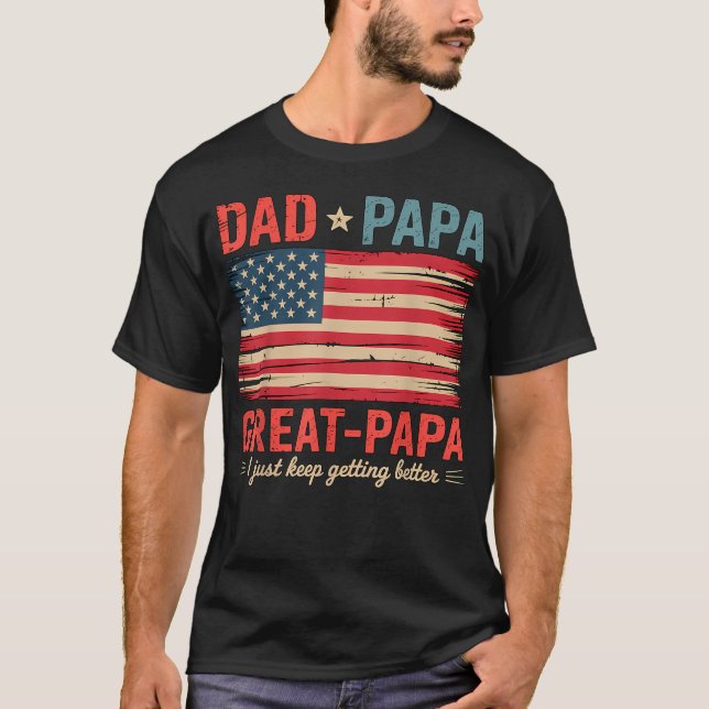 Camiseta Papá Genial (Anverso)