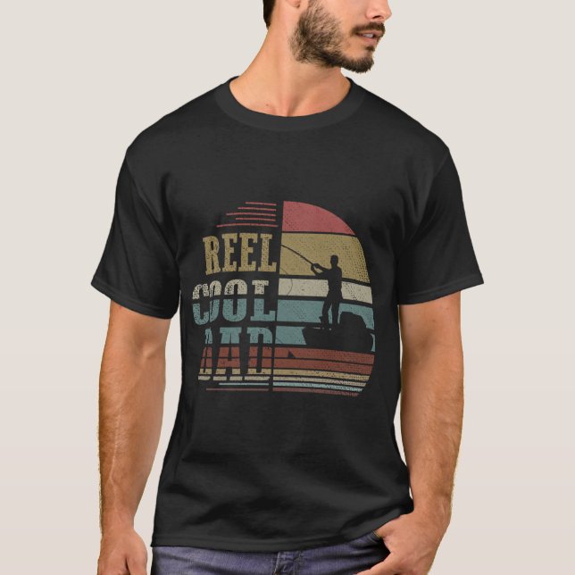 Camiseta Papá Genial con Caña (Anverso)