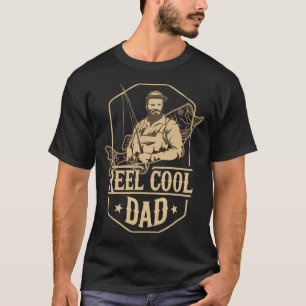 Camiseta Papá Genial de Pesca con Carrete