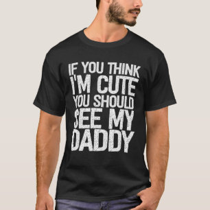 Camiseta papá genial si crees que soy amable deberías ver m