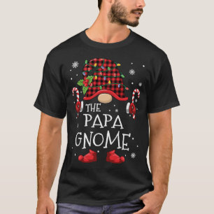 Camiseta Papa Gnome Búfalo Juega Familia de Árboles de Navi