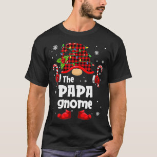 Camiseta Papa Gnome Búfalo Juega Familia de Árboles de Navi