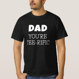 Camiseta Papa Golf Pun Eres un negro trinitense