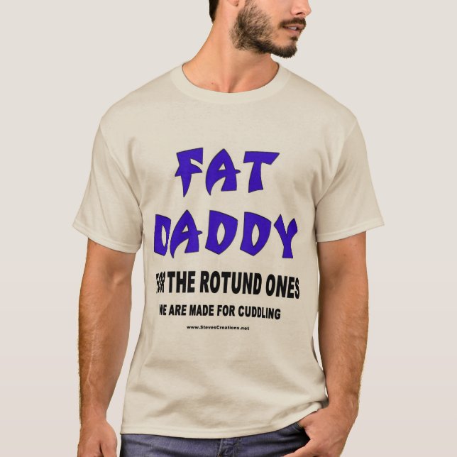 Camiseta Papá gordo (Anverso)