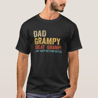 Camiseta Papá Grampy Gran Grampy Grampy Papá Abuelo Regalos