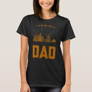 Camiseta Papá granjero igual que la granja normal de papá