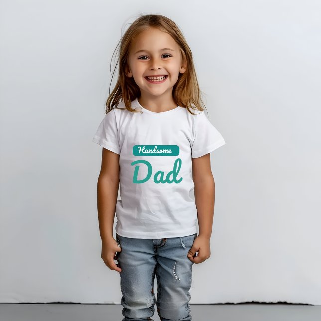 Camiseta Papá guapo - El mejor título que puede tener un ho (Subido por el creador)