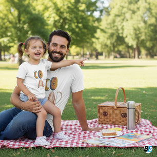 Camiseta "Papá Guay" Clásico Mínimo Papá Amante