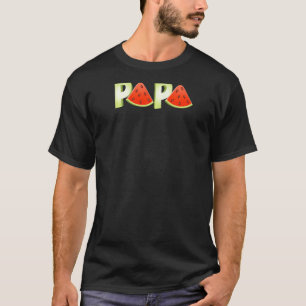 Camiseta Papa Guay Watermelon Funny Papi Fruit Eater Melón