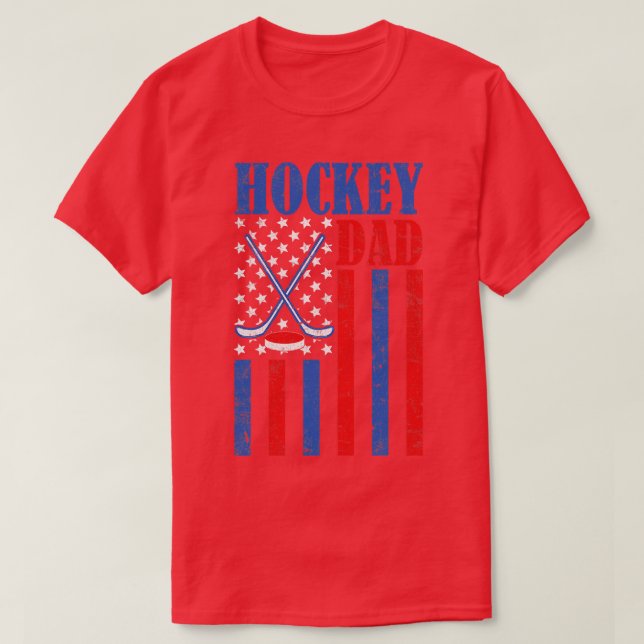 Camiseta Papá hockey 2 (Diseño del anverso)