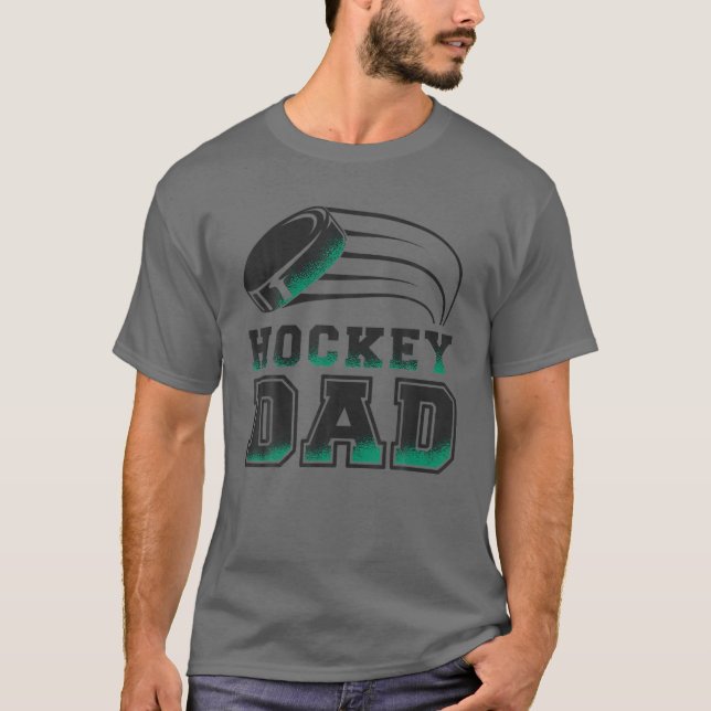 Camiseta Papá hockey masculino (Anverso)