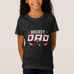 Camiseta Papá hockey para los hombres papa la cosecha del D