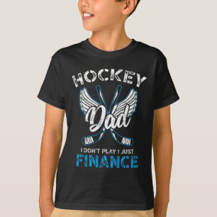 Camiseta Papá hockey que no juego yo solo financio