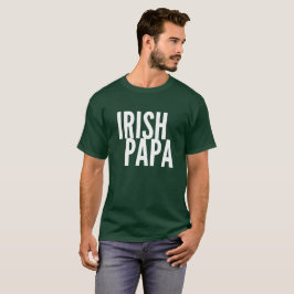 Camiseta Papá irlandesa