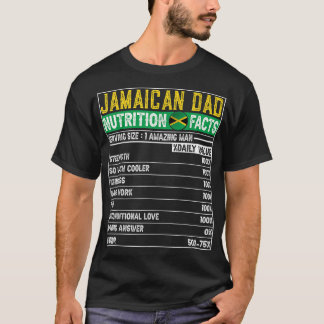 Camiseta Papá jamaiquino obsequia a papá héroe padre nutric