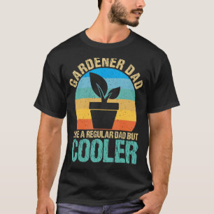 Camiseta Papá jardinero de los hombres le gusta a papá comú