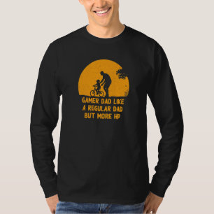 Camiseta Papá Jugador Como Un Papá Regular Pero Más Hp Día