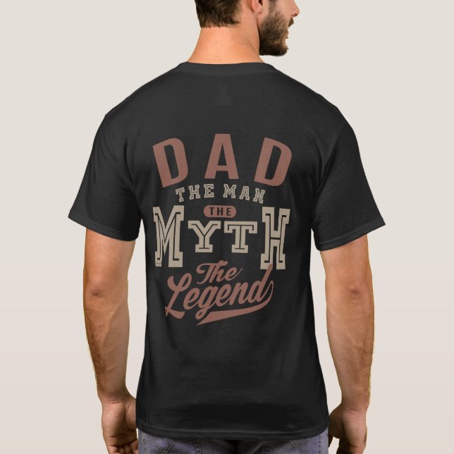 Camiseta Papá La Leyenda (Reverso)