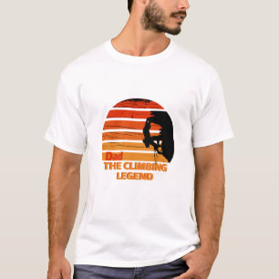 Camiseta Papá, la leyenda de la escalada