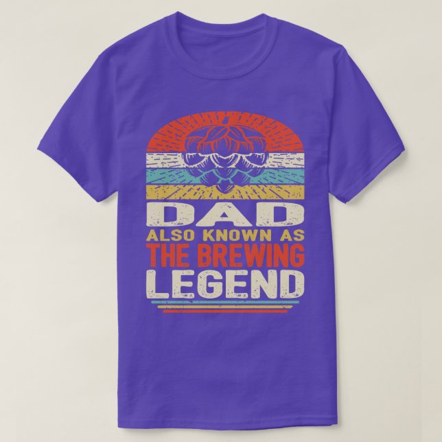 Camiseta Papá La Leyenda De La Perdición (Diseño del anverso)