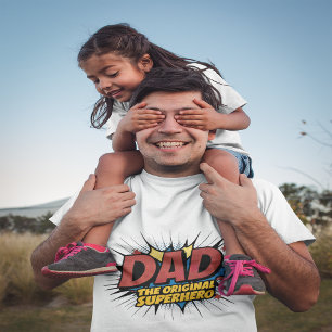 Camiseta Papá: La superheroína original - Día del Padre per