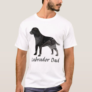 Camiseta Papá Labrador Retriever Ropa Superior Neg