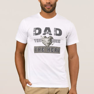 Camiseta Papá Legend Funny Cita Día de los Padres Blancos