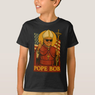 Camiseta Papa León Papa Bob Primero Papa Norteamericano