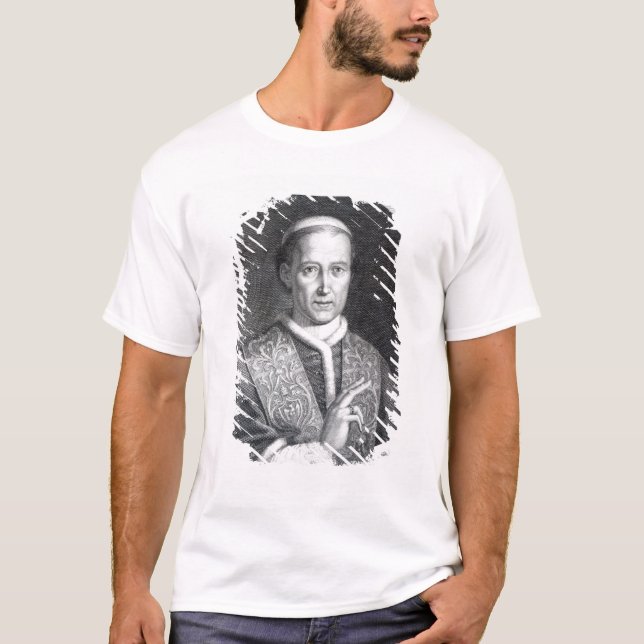 Camiseta Papa León XII, grabado por Rafael Persichini (Anverso)
