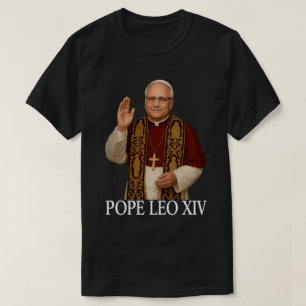 Camiseta Papa León XIV Chicago Cardenal Robert Prevost Vint