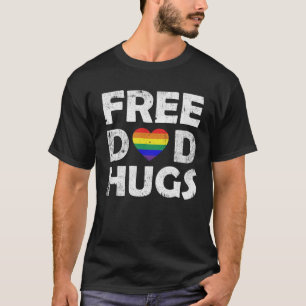 Camiseta Papá libre abraza a la homosexualidad homosexual