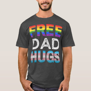 Camiseta Papá libre abraza al orgullo gay LGBTQ