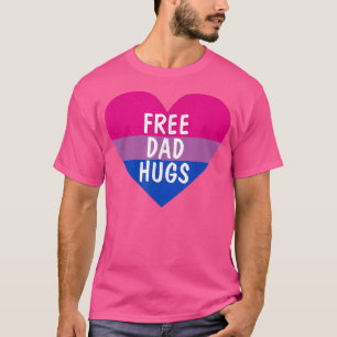 Camiseta Papá libre abraza el mes del orgullo LGBT 2022 LGB
