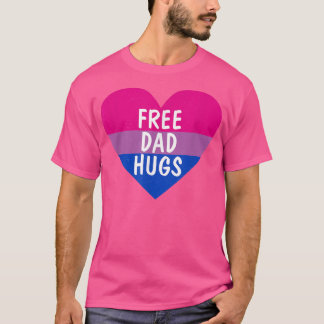 Camiseta Papá libre abraza el mes del orgullo LGBT 2022 LGB