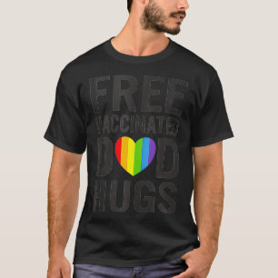 Camiseta Papá libre abraza el orgullo gay LGBTQ Padre orgul