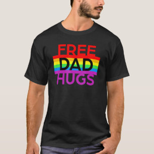 Camiseta Papá Libre Abraza Lgbt Orgullo Lluvia Movimiento S
