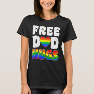 Camiseta Papá libre de lesbianas abraza a Gay Lgbt Orgullos