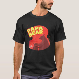 Camiseta Papá Lleva Guay Y A Los Padres Amados Mejor Papá E