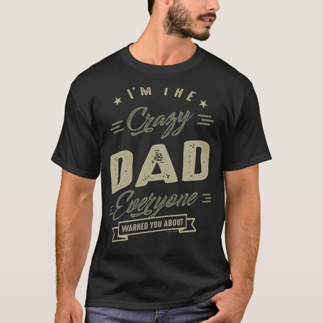 Camiseta Papá loco (Anverso)