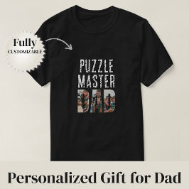 Camiseta Papá Maestro de Rompecabezas