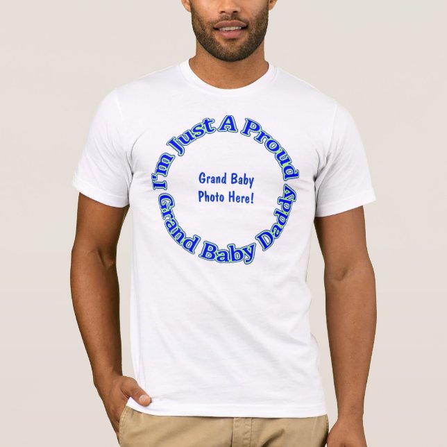 Camiseta Papá magnífico del bebé (Anverso)