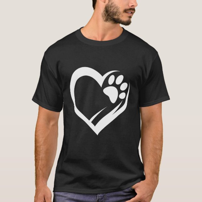 Camiseta Papá, mamá de perro, papa amor, perros, traza pape (Anverso)